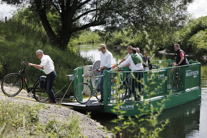 Lippefähre Maifisch, Bild © Stefan Tuschy, EGLV